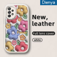 Dienya เคส A52s ปลอกสำหรับ Samsung 5G A52 4G A52 5G ซิลิโคนนิ่มลายกระต่ายดอกไม้การ์ตูนเคสใส่โทรศัพท์หนังเคสมือถือกันกระแทกป้องกันการตกพร้อมเคสป้องกันกล้องเลนส์คลุมทั้งหมด