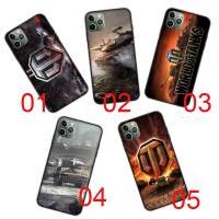 DB-429 World of Tanks Black ซิลิโคน เคสโทรศัพท์ ปก หรับ Samsung Galaxy S21 FE S22 G60 G9 Moto G10 S20 Ultra E32 G50 G30 G60S G20 S23 G40 Lite Power Plus Play