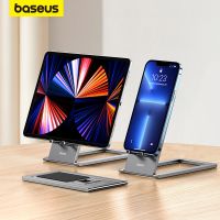 Baseus Foldable Phone Holder Tablet Holder Desktop Stand Metal Universal For iPhone 14 Pro Max iPad 12.9 Portable Phone Support