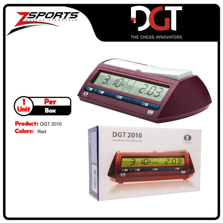 DGT 2010 Official FIDE Universal Chess Clock x 1 pc Lazada PH
