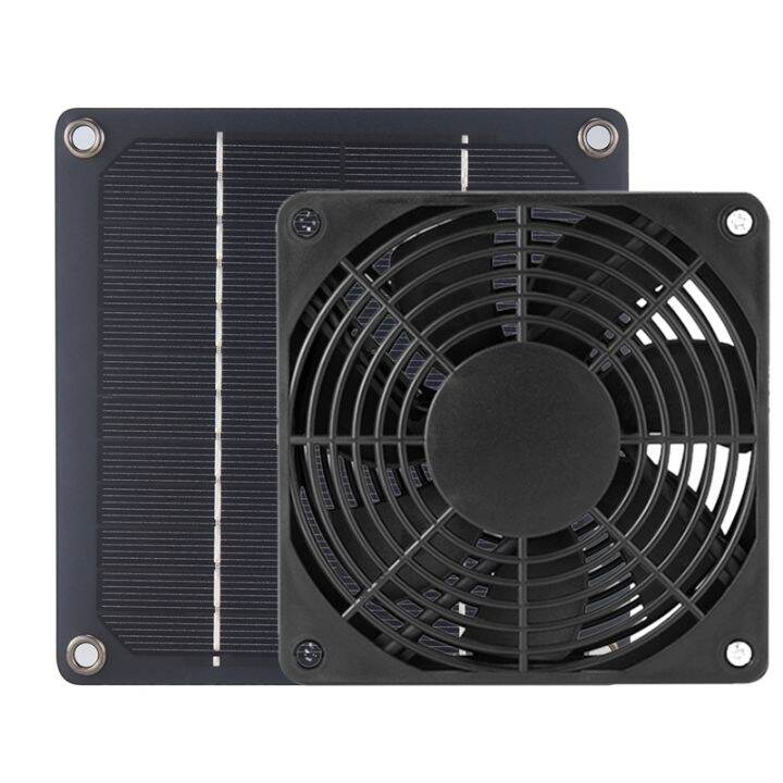 3W Solar Exhaust Fan Outdoor Solar High Speed Exhaust Fan Lazada.co.th
