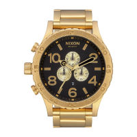 Nixon The 51-30 NXA083510-00 นาฬิกาผู้ชาย All Gold Black