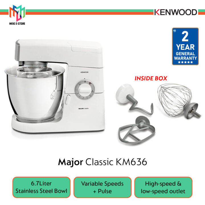 Accessoire Robot Mixeur 5l Kenwood KXT754GL Pour Robot KMIX - 5L Avec Bec Verseur Et Couvercle - Accessoire Qualité UK Bol En Verre