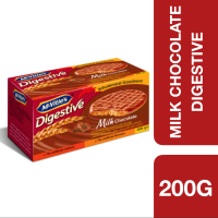 McVities Digestive Milk Chocolate Biscuits 200g ++ แมคไวตี้ส์ ไดเจสทีฟ มิลค์ ช็อกโกแลต บิสกิต 200 กรัม