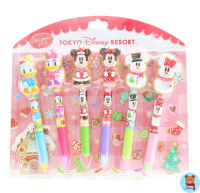 ✅พร้อมส่ง set 12 christmas2014 Tokyo Disney Resort Disney Mickey Mouse pen set 6pieces??ปากกา มิกกี้เมาส์ ดิสนี่ย์