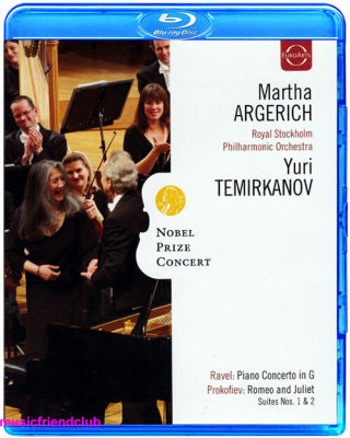 Music praise of 2009 Nobel Prize Concert agalich and tamikanov (Blu ray 25g)