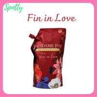 1 ถุง Madame Fin น้ำยาปรับผ้านุ่มมาดามฟิน กลิ่น Fin in Love สีแดง ปริมาณ 600 ml.