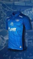 เสื้อแข่งขันแบบเหย้า “ฉลามพลังเพลิง” 2017 PTT Bluewave Chonburi Futsal Club