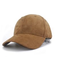 Unisex Soft Suede Baseball Cap Casual Solid color Sports Hat Bone Snapback Adjustable Breathable Dad Hats for Women and Men