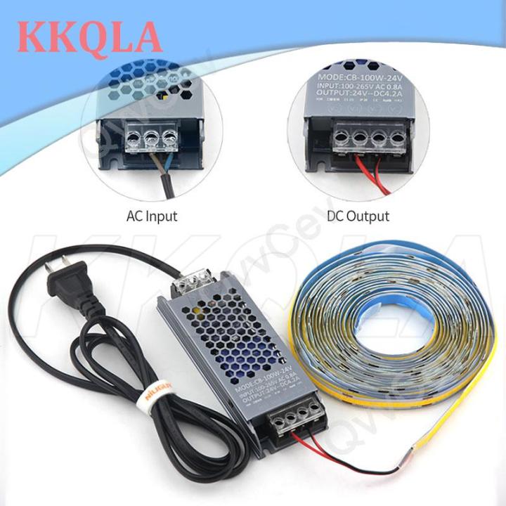 qkkqla-100w-dc12v-24v-ultra-thin-led-power-supply-lighting-transformers-adapter-switch-100w-ac110-265v-for-led-strips
