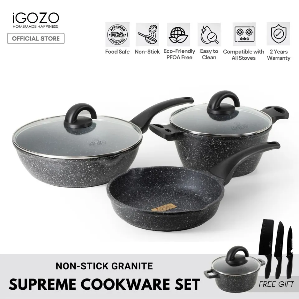 Supreme Non-Stick Pan Set