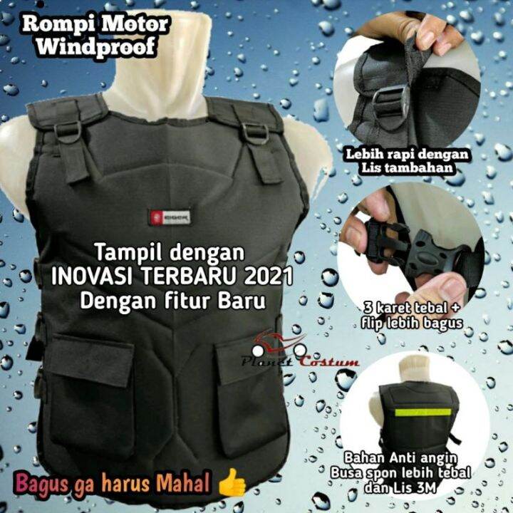 codtheresa-finger-hitam-the-latest-pc21-motorcycle-vest-windproof-the-latest-model-of-the-best-black-windproof-bikers-touring