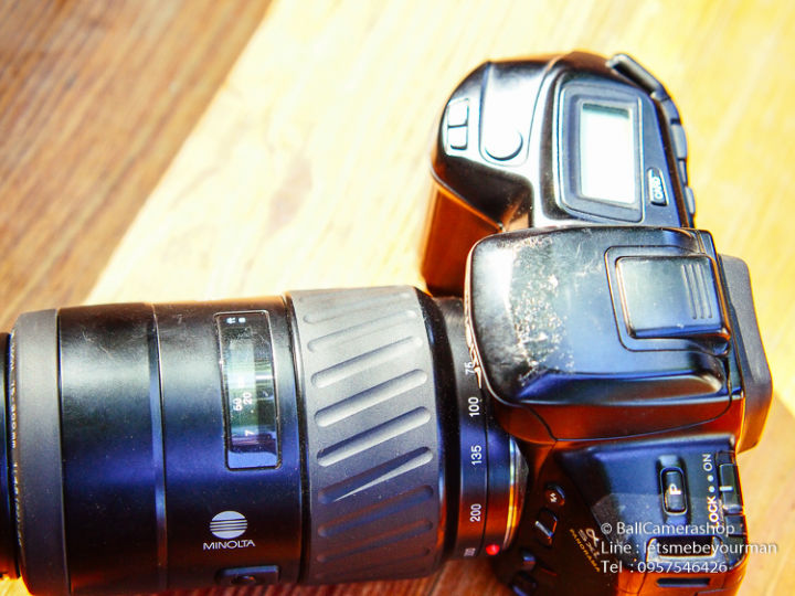 ขายกล้องฟิล์ม-minolta-a5xi-serial-21208296-พร้อมเลนส์-minolta-75-300mm