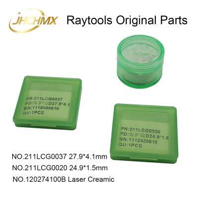 JHCHMX Raytools Protective Windows Lens 27.9*4.1mm 24.9*1.5mm Laser Ceramic Holder For Raytools BM109 BM114S BT240S