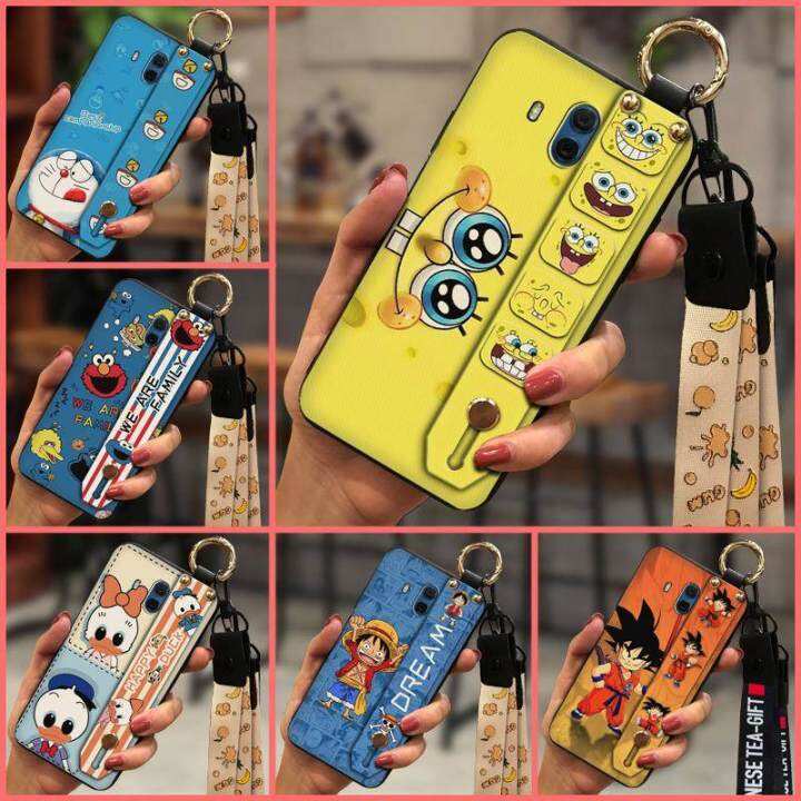 tpu-anti-dust-phone-case-for-huawei-mate-10-pro-cover-soft-original-silicone-wrist-strap-anti-knock-fashion-design-cute