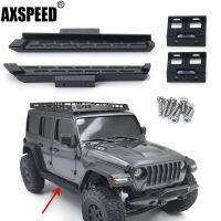 AXSPEED 2Pcs Side Pedal Anti-skid Pedal for Kyosho Mini-Z 4x4 124 Jeep Wrangler Unlimited Rubicon RC Crawler Car Parts