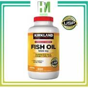 HCMOmega 3 viên uống dầu cá Fish Oil 1000mg Kirkland