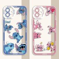 ™❧✚ Disney Stitch Soft Silicone Case for iPhone 15 14 Pro Max 13 12 Mini 11 Pro XR XS X 8 7 6 6S Plus SE 2020 Lens Protective Cover