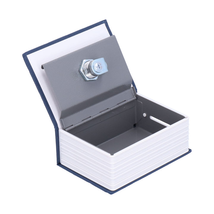 เคสตู้เซฟขนาดเล็กกล่องกระปุกออมสินทนทานง่ายต่อการล็อคและเปิดด้วยกุญแจสำหรับสำนักงานบ้านเหรียญเงินสด