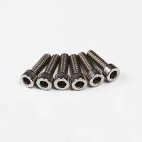 5pcs 10-32 titanium allen screw hexagon socket head cap screws TA2 bolts cup column bolt Ti Fastener UNC