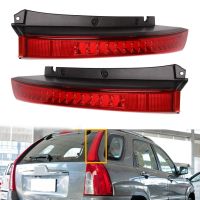 1 Pair Rear Bumper Reflector Taillights LED Tail Light Rear Tail Lamps Fog Lamp for KIA Sportage 2013-2015