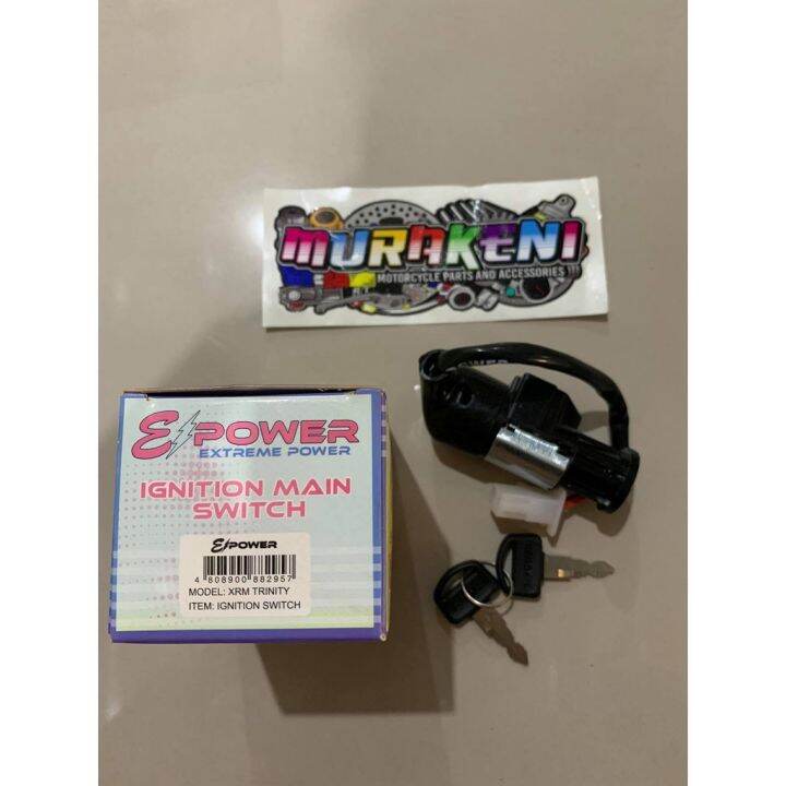 【COD】 EPOWER IGNITION SWITCH XRM TRINITY Lazada PH