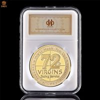 USA Army Marine Corps Military Challenge Souvenir US 72 Virgins Dating Service Gold Token Collectibles Coin W/PCCB Box