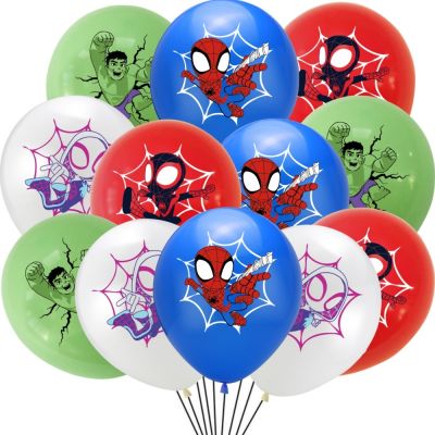 【CC】 Spidey and His Balloons Superhero Birthday Decorations Kids Baby Shower Supplies