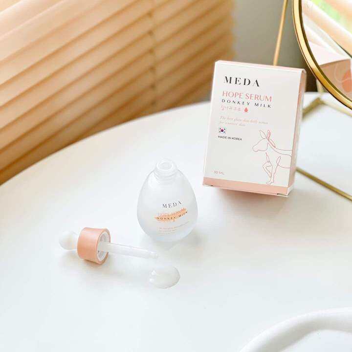 สินค้าพร้อมส่ง-meda-hope-serum-มีด้า-โฮพ-เซรั่ม-เซรั่มนมลา-ขนาด-30-ml