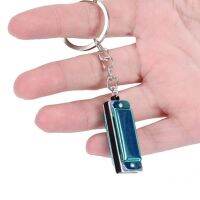 Harmonica KeychainSpecial 8 4 Holes Keychain Harmonic Keyring Keys Holder Pendant Musical