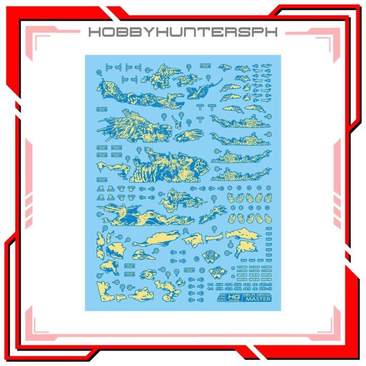 Delpi Decal HG Master Gundam Waterslide Decal Lazada PH