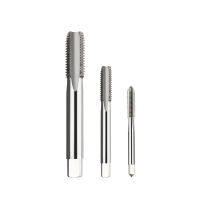 hss Straight groove wire tapping fine teeth HSS tapping teeth Tungsten Carbide twist drill 28mm Straight Fluted Tap