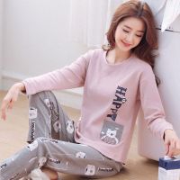 [Reday Stock] UTP Women Ladies Pajamas set baju tidur perempuan long sleeve pyjamas baju tido wanita Pyjamas