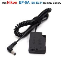 EP-5A EN-EL14 Dummy Battery Spring Power Cable For Nikon P7800 P7700 P7100 P7000 D5600 D5500 D5300 D5200 D5100 D3300 D3200 D3100