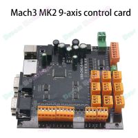 ❒▣ Mach3 9 Axis CNC Controller Board 100KHz USB Stepper Motor Controller Breakout Board USB Cable Support Offline Operation