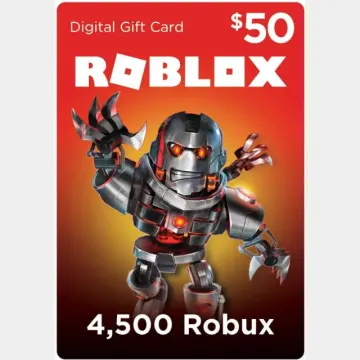 Robux Roblox 100/200/800/2000 Robux Gift Card Code - COD ONLY