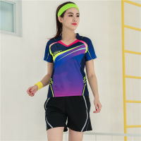 High quality Badminton Tshirts Shorts Set Men Table tennis sets ping pong clothes Badminton jogging sports suits PingPong Kit