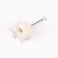 ❀✌ 10pcs Mini Wool Polishing Brush Grinding Head Wheel 2.35/3mm Shank For Grinding Polishing Removing Burr Rust Dust Tool Accessory