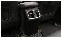 【CW】 Leather Car Armrest Rear Air Conditioning Vent Outlet Cover Tucson 2015 2016 2017 2018