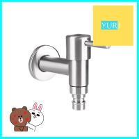 ก๊อกบอลสนาม FLUSSO 1/2 นิ้ว สีเงินBALL TAP FLUSSO ROCKY 1/2" SILVER **ของแท้100%**