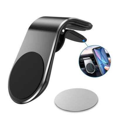 Metal Magnetic Car phone Holder Stand Smart phone GPS Support For iphone Xiaomi Air vent Magnetic Holder in Car GPS Mount Holder Car Mounts