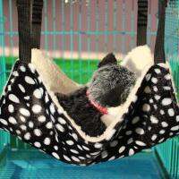 Breathable สัตว์เลี้ยงที่นอนแมวที่ใช้งานได้สองด้านแขวน Cat Hammock ในกรงเหล็ก อุปกรณ์สำหรับสัตว์เลี้ยง