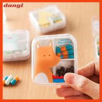 DANGL 6.56.5ซม. ที่ยึด แบบพกพา แยกยาออแกไนเซอร์ กล่องยาเปล่า เครื่องตัดเคสยา กล่องยาใส