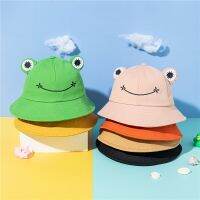 Parent-Kid Frog Bucket Hat Panama Fishing Hat Cartoon Cute Hats For Women Men Bob Chapeau Outdoor Sun Fisherman Caps