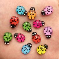 XUEEY 50PCS เรซิน Beetle flatback Cabochon figurines Cabochon Beetle ชิ้นส่วนตกแต่งโทรศัพท์ มินิมินิ เล็บ applique