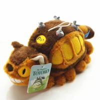 〖Love pets〗 Best-selling Miyazaki Totoro Bus Doll Bus Gray Grey Totoro Plush Toy Dolls To Send Children Boys And Girls Toys Birthday Gifts