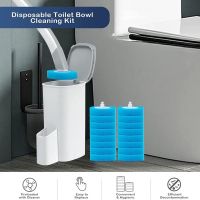 Disposable Toilet Cleaning System Flushable Refill Refills replaceable accessories