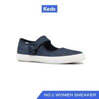 KEDS รองเท้าผ้าใบ แบบสวม รุ่น CHAMPION MARY JANE ECO DENIM สีน้ำเงิน ( WF64460 )