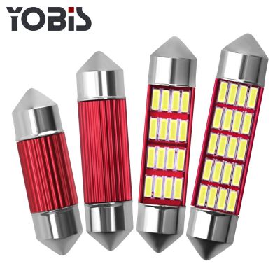 【JH】 Ubis led headlight double-pointed reading light 4014 12SMD with aluminum parts 31/36/39/41MM highlight decoding