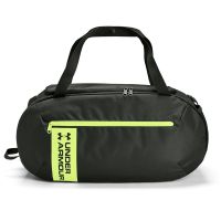 Under Armour กระเป๋าสะพายข้าง UA Roland Medium Duffle 1350092-310 (Black/Neon) สินค้าลิขสิทธิ์แท้